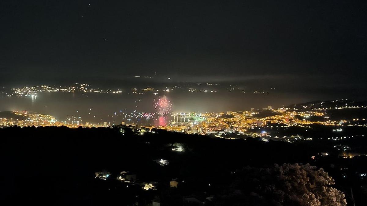 Gites Sassone, Vue Panoramique Sur Ajaccio Et La Mer Alata Luaran gambar